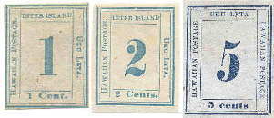 ハワイの切手１   ハワイの神話と伝説